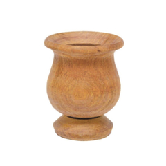 Mate Copita Algarrobo Lustrado Maderas Ferpa