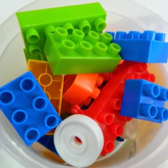 Mini Block Plástico 60 Unidades En Bolsa Colores Yesi - comprar online