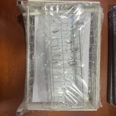 Organizador Mesada Multiusos Metal Blanco/Negro - comprar online