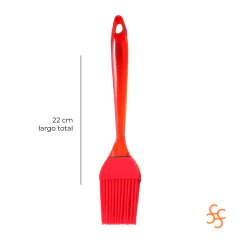 Pincel Tamaño Grande Rojo 22 cm Crystal Rock - Bazar Colucci