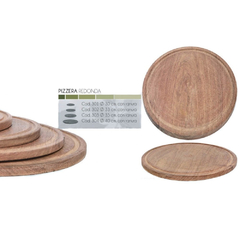 Pizzera 33cm Ranura Lustrada Maderas Ferpa - comprar online