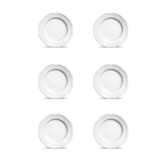 X6 Plato Pan Línea Mozart Porcelana Verbano en internet