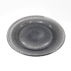 Plato playo Firenze Fume vidrio Durax x6 en internet