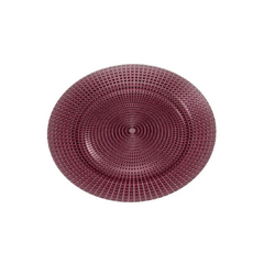 Plato playo Firenze Malbec vidrio Durax x6 en internet