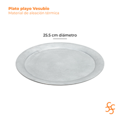 Plato playo ala angosta aleación térmica Vesubio set x6 en internet