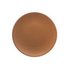 Plato Postre Cerámica Línea Avela Marrón 19 Cm Mercator Pack