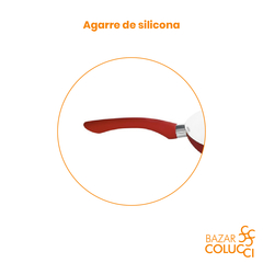 Sartén De Cerámica Antiadherente Con Mango De Silicona 28cm Carol - Bazar Colucci