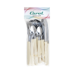 Juego De Cubiertos Acero 16 Piezas Carol - comprar online