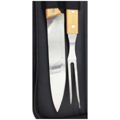 Set asado x4 piezas mango madera con estuche Crystal Rock en internet