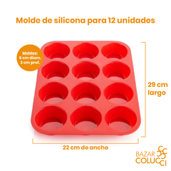 Molde De Silicona Para Muffins en internet