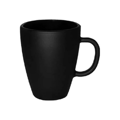 Copón Negro Vidrio + Taza Armonía Negra Vidrio Set x12 - comprar online