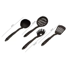 Juego Utensilios Cocina 4 Piezas Nylon Fusion Varios Colores Carol - Bazar Colucci