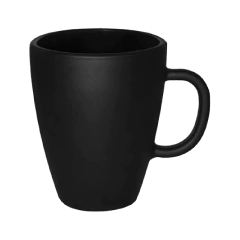 Taza Mug Vidrio Negro O Perla Mate Durax Armonia X6 en internet