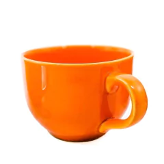 Tazón Con asa Naranja