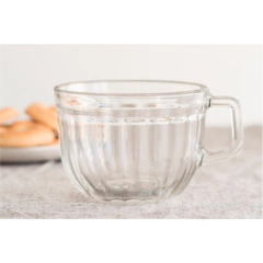 Tazón Facetado 432 ml vidrio Durax x6 - Bazar Colucci