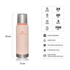 Termo Clásico Rosa 590 cc Stanley en internet