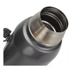 Imagen de Termo Kushiro 1200ml Manija Pico Cebador Doble Capa Gris