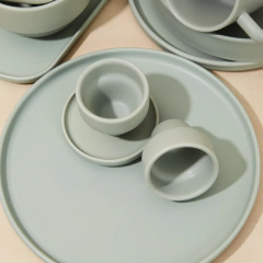 Tazón Desayuno Redondo Menta Cerámica 550 cc Walplo Unidad - tienda online