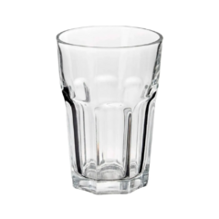 Vaso Facetado 400 Ml Vidrio Durax X12 en internet