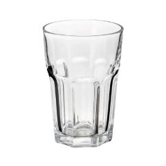 Vaso Facetado 400 Ml Vidrio Durax X12 en internet