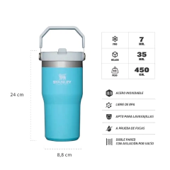 Botella deportiva Flip Straw Poo 592 ml Stanley en internet