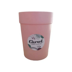 Vasos Plásticos Carol Sustentable Fusion Color Rosado x6 - comprar online