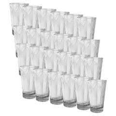 Vaso Scala Trago Largo 420 Cc Vidrio Durax X24