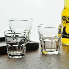 Vaso Facetado Sodero Vidrio 150 Cc Durax X24 - Bazar Colucci