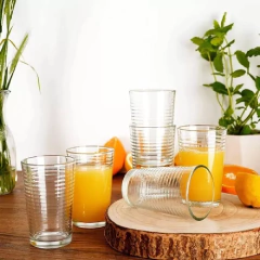 X12 Vaso Vidrio Tallo Largo Modelo Cobra Durax - tienda online