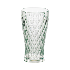 x6 vaso Glamour acrílico verde esmeralda 500ml Carol