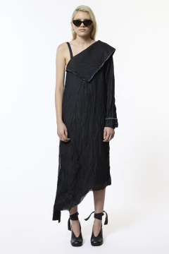 VESTIDO SOLARWAVE NEGRO
