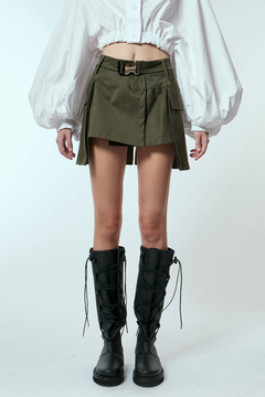 MINIFALDA RICH MILITAR - comprar online