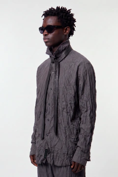 CAMISA SATELLITE GRIS OSCURO - comprar online