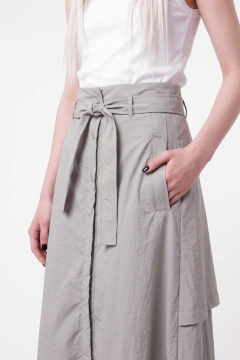FALDA IKE GRIS CLARO - comprar online