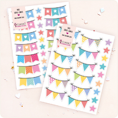 Stickers ¨Banderines¨ (x 46 U.)