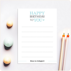 Tarjetas Feliz Cumple 05 - Cukero