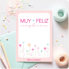 Tarjetas Feliz Cumple 06 - comprar online