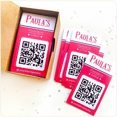 EMP - Tarjetas personales con QR (48 U.) en internet