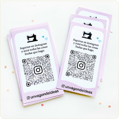 EMP - Tarjetas personales con QR (48 U.) - Cukero