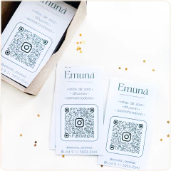EMP - Tarjetas personales con QR (48 U.) - tienda online