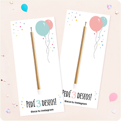Tarjetas para velitas 01 (18 U) - comprar online