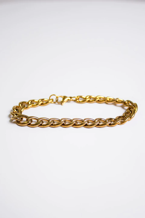 PULSERA ACERO X4 GOLD TH