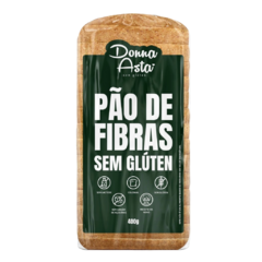 Pão de Fibras Sem Glúten, Sem Açúcar, Sem Lactose 400g - comprar online