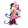 Globo minnie fondo violeta 14"