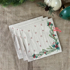 Servilletas muérdago