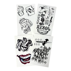 Tattoo halloween joker - comprar online