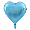 Globo corazon celeste 18'