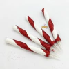 Bengala rayada rojo y blanco