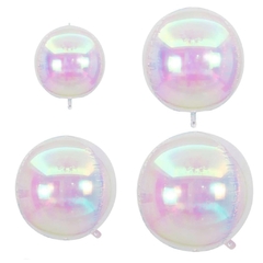 Globo orbz iridiscente