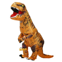 Disfraz inflable dinosaurio adulto